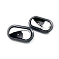 thumbnail image 2 of 1pair Car Interior Inside Door Handle Driver Passenger Chrome Left Right For Renault Dacia Dokker Lodgy Logan Duster 2012 - 2015, 2 of 6