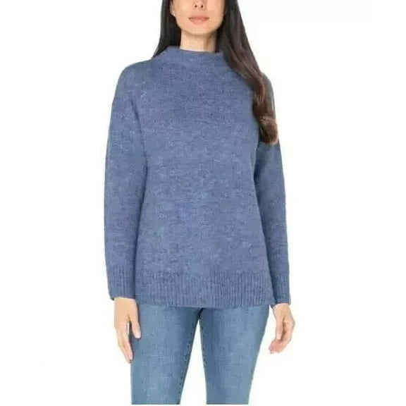 Well Worn Women's Soft Stretch Nep Yarn Sweater - NWT Blue XS