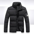 thumbnail image 2 of Vedolay Warm Winter Coats for Men Outerwear Jacket Winter Long Hooded Parka Jacket Black,2XL, 2 of 3
