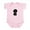 Petal Pink, variant on CafePress - Poodle Pup (Blk) Infant Bodysuit - Baby Light Bodysuit, Size Newborn - 24 Months