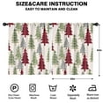 thumbnail image 2 of Blackout Kids Curtains,Multicolor Christmas Tree Pattern Childrens Insulated Curtains Set Of 2,Bedroom Essentials,Toddler Room Decor 52"x63", 2 of 5