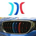 thumbnail image 4 of Trimla M-Colored Grille Insert Trim Performance for 13-20 BMW GT 3 3GT GT3 F34 M-SPORT 318d 320d 320i 325d 328i 330d 335d 335i 2013 2014 2015 2016 2017 2018 2019 2020 Strip, 4 of 5