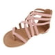 thumbnail image 5 of Sandalias de Cuero artificial Soledad con cremallera Trasera para mujer talla 40, 5 of 10