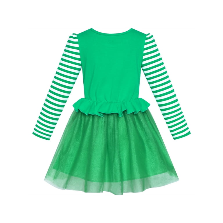 Girls Dress Reindeer Headband Green Jingle Bell Party Dress 4 Years - Walmart.com Girls Dress Reindeer Headband Green Jingle Bell Party Dress 4 Years - Walmart.com