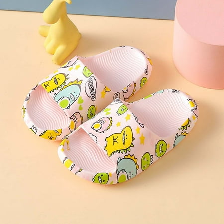 

Leutsin Children s Shoes Three-dimensional Cartoon Dinosaur Non-slip Soft-soled Slippers