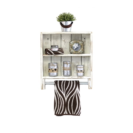 Rustic Double Towel Rack---6 Colors!