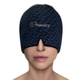 thumbnail image 3 of TheraICE Migraine Relief Cap, Soothing Headache Hat Ice Pack Mask, Face Cold Compress Cooling Gel Head Wrap Products for Tension, Stress & Hangover, 3 of 10