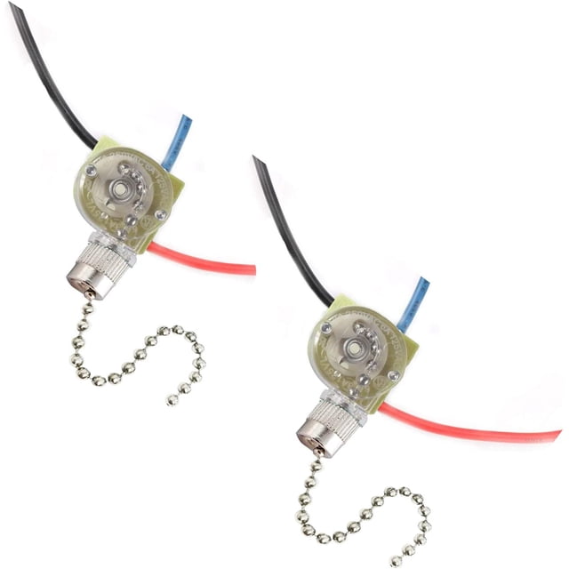 Ceiling Fan Light Switch 3 Way 3-Wire Replacement Pull Chain Switch Compatible, Ceiling Fan Switch Ceiling Fan.