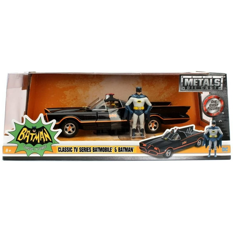 Amazon.com: 1966 Classic TV Series Batmobile 1:24 Die-Cast