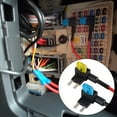 Fuse TAP Adapter Kit 12V 15 Amp 20Amp Car Addacircuit Mini ATM APM