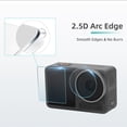 thumbnail image 5 of 1 Set Camera Tempered Glasses 9H Hardness Highly Clear Anti-scratch Explosion-proof Anti-fingerprint Full Protection Ultra-thin Sport Camera Lens Screen Protective Films for OSMO Action 3, 5 of 8