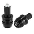 thumbnail image 4 of 1 Pair Motorcycle Handlebar End Plugs 7/8" 22mm Handle Bar End Plugs Caps for Motorcycle Dirt Bike Scooter Black, 4 of 6