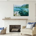 thumbnail image 2 of Stupell Industries Rocky River Landscape Nature Painting Gallery Wrapped Canvas Print Wall Art, 48 x 36, 2 of 7
