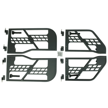 Paramount Automotive 51-0376 Tubular Safari Doors; w/o Mirrors; 4 Door;