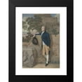 thumbnail image 2 of Hugh Douglas Hamilton 14x18 Black Modern Framed Museum Art Print Titled - Frederick North, Later Fifth Earl of Guilford, in Rome (Late 1780s), 2 of 5