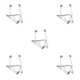 thumbnail image 1 of tamizeot Neck Hanging Earphone Wireless Bluetooth-compatible Fast Charging Button Control Replacement Sport Headset Birthday Gift White Type 2 5Set, 1 of 6
