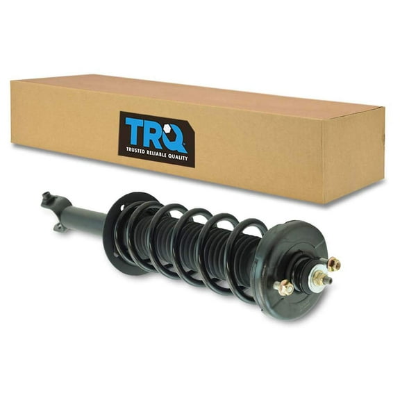 TRQ Rear Left Complete Strut & Coil Spring Assembly Drivers Side Fits Select 2009-2014 Acura TL