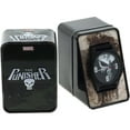 thumbnail image 3 of The Punisher Marvel Men's Analog Watch, Black Band - PUNAQ16005-1, 3 of 5