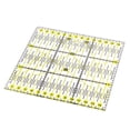 thumbnail image 1 of Sewing Rulers, Light And Thin Plastic Measure Quilting Tool Acrylic Ruler, For Home School, 1 of 8