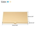 thumbnail image 2 of Uxcell 3.6x2.3x0.3 Inch Name Cards Case Alloy Business Card Holder 2 Pack Gold Blue, 2 of 6