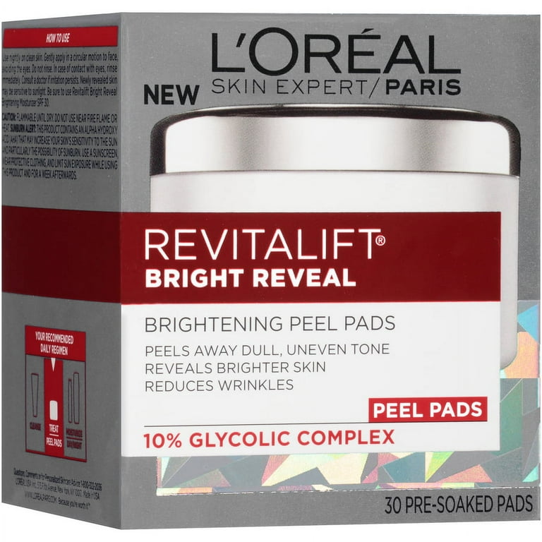 L'Oreal Paris Revitalift Bright Reveal Peel Pads