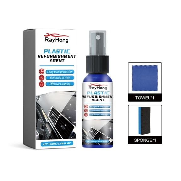 Automotive Plastic Refurbishment Kit Automotive Instrument Panel Cleaning Refurbishment Interior Maintenance Agent