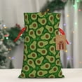 thumbnail image 5 of Naloa Big Colorful Avocados Drawstring Christmas Bags, 3D Xmas Gift Bags, Christmas Wrapping Bags, Xmas Goodie Bags, Treat Pouch Bags, Party Favor Bags-Small, 5 of 9
