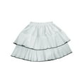 thumbnail image 3 of Women's Summer Layered Ruffled Pleated Skirt High Waisted A Line Skirt Preppy Skirts Skirt And Top Set Too Too Skirt for Girls Swimsuit with Skirt Long Floral Skirt Skirt Pants Long Skirts for Women, 3 of 5