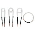 4PCS Induction Heater Coils 3.0mm Brass Core Electric Heat Induction
