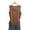 Coffee, variant on Womens Pajamas Casual Loose Breathable Sleeveless Crew Neck Ribbed Knit Solid Sleep Shirt