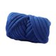 thumbnail image 2 of Hilo grueso para tejer a mano, lavable, suave y voluminoso, hilo tubular jumbo Azul, 2 of 9