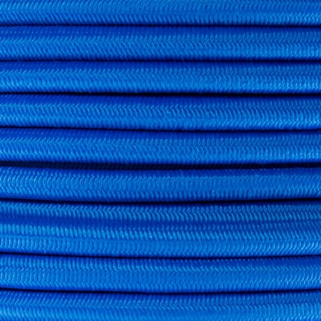 

PARACORD PLANET 3/8 Inch Elastic Bungee Nylon Shock Cord Stretch String Crafting - Various Colors - Multiple Lengths - Made In USA