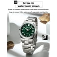 thumbnail image 5 of ADDIESDIVE Men's Automatic Watch -Japanese NH35 Movement Sapphire Crystal, 100m Water Resistant, 38mm Stainless Steel Analog watch with BGW9 Super-LumiNova, 5 of 8