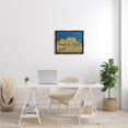 thumbnail image 3 of Stupell Industries The Yellow House Vinvent van Gogh Classic Painting Painting Metallic Gold Floating Framed Canvas Print Wall Art, Design by one1000paintings, 3 of 5
