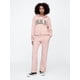 thumbnail image 2 of Sudadera con Capucha GAP para Mujer con Logo, Cierre Completo, Color Rosa Misty, Talla 2XL, 2 of 4
