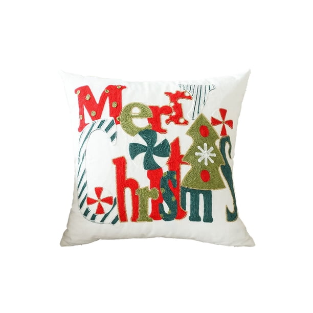 Cubiertas de Almohada de Navidad Funda de Almohada de Calabaza Sala de Estar Sofá Atmósfera Festiva Decoración de Flecha Halloween Acción de Gracias Cubierta de Edredón Sofás para Sala de Estar