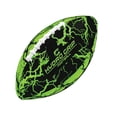 thumbnail image 2 of CIPTON Hydro Grip Football, Water Resistant Football with Raised Silicone Grip, Wet or Dry Beach & Pool Toss Ball, Lasting Air Retention, Green/Black, 2 of 8