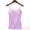 Purple, variant on Women's Cami With Built-In Shelf Bra Plus Stretch with Adjustable Spaghetti Straps Basic Undershirt Layer Tank Top Purple XL