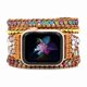thumbnail image 3 of Pulsera de reloj con cuentas, pulsera de reloj con cuentas boho, pulsera de reloj con cuentas boho, correa de reloj trenzada de alto rendimiento, 3 of 8