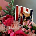 thumbnail image 3 of 3drose, American Teddy Bear, 12 Greeting Cards with Envelopes, 3 of 7