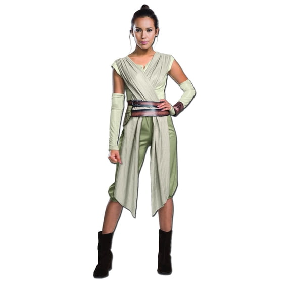 Rubie's Episode VII Deluxe Rey Women's Halloween Fancy-Dress Costume for Adult, L