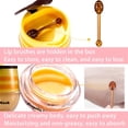 thumbnail image 3 of NOGIS 3 Pcs Bee Lip Balm Honey Pot,Strawberry&Honey&Apple Lime Lip Sleeping Mask,Hydrating Prevention Dry and Cracked Lip Scrubs Exfoliator Lip Care,Moisturizing Lip Mask Overnight, 3 of 7