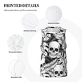 thumbnail image 6 of Easygdp Skull and palm leaves Men's Mesh Basketball Jersey Quick Drying Sleeveless Shirts Fitted Muscle Tank Tops Sport Round Neck T-Shirt - XX-Large, 6 of 9
