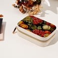 thumbnail image 7 of Thanksgiving Fruit Velvet Portable Travel Organizer Box with Removable Compartment - Display Case Included - Ideal Gift, 7 of 7