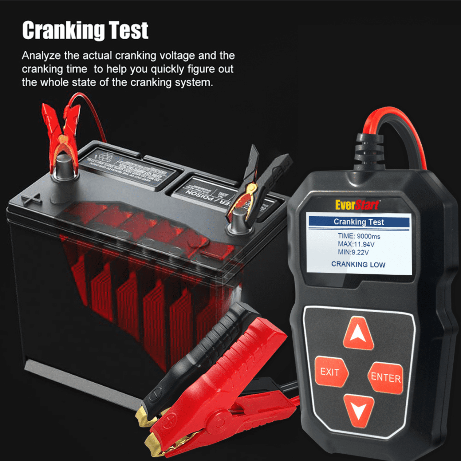 EverStart 12V Digital Battery Tester / Analyzer