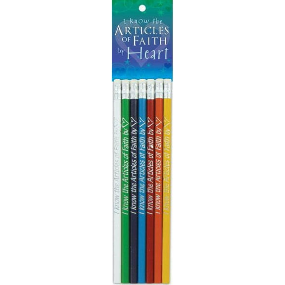 I Know the Articles of Faith by Heart - Pencils