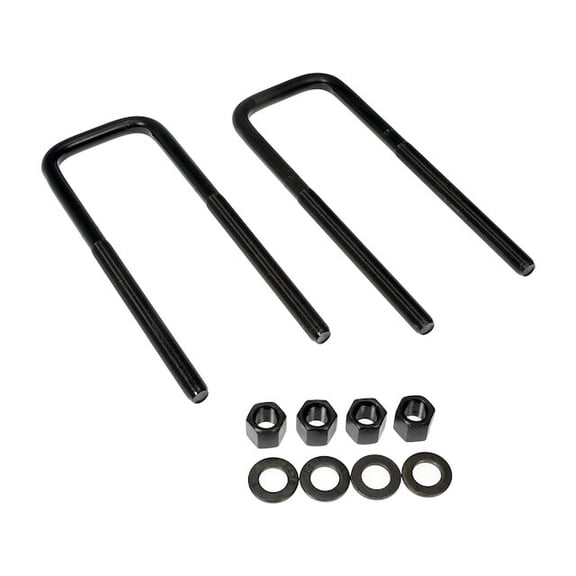 Rear Leaf Spring Axle U-Bolt Kit - Compatible with 2004 - 2008 Ford F-150 2005 2006 2007