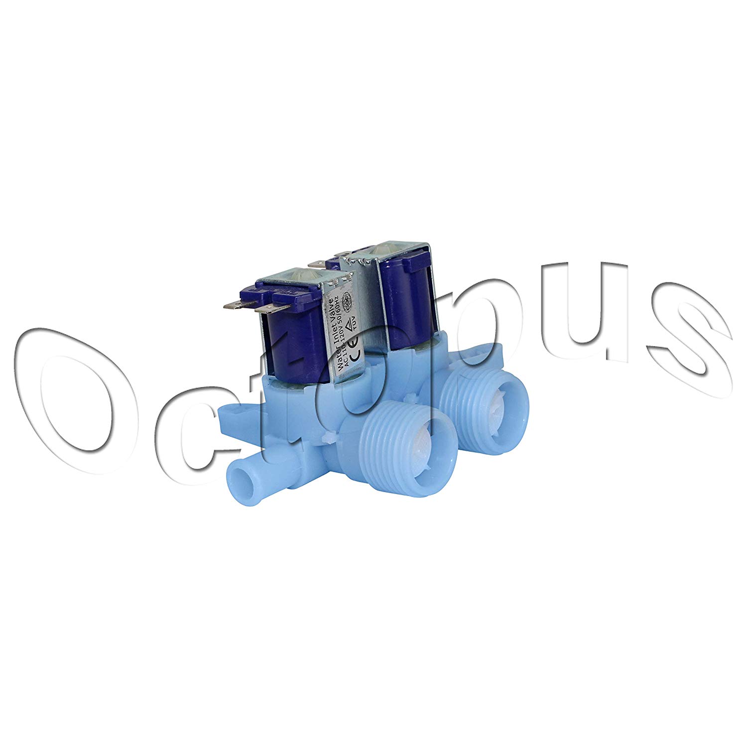 Washer Water Inlet Solenoid Valve for GE WH13X10024 AP3861119 PS1155105