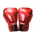 thumbnail image 1 of Gants de Boxe Rouges pour Enfants Sac de Frappe d'Entraînement 3-10 Ans Couleur Rouge Faux Cuir et Éponge Gants d'Entraînement pour Enfants Sport de Combat (160) 9333c, 1 of 3