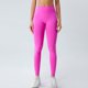thumbnail image 3 of Gibobby Pantalon yoga mujer Moda mujer ahueca hacia fuera sin costuras cintura alta melocotón elevación de cadera Fitness lavado con agua pantalones(Rosa caliente,CH), 3 of 5